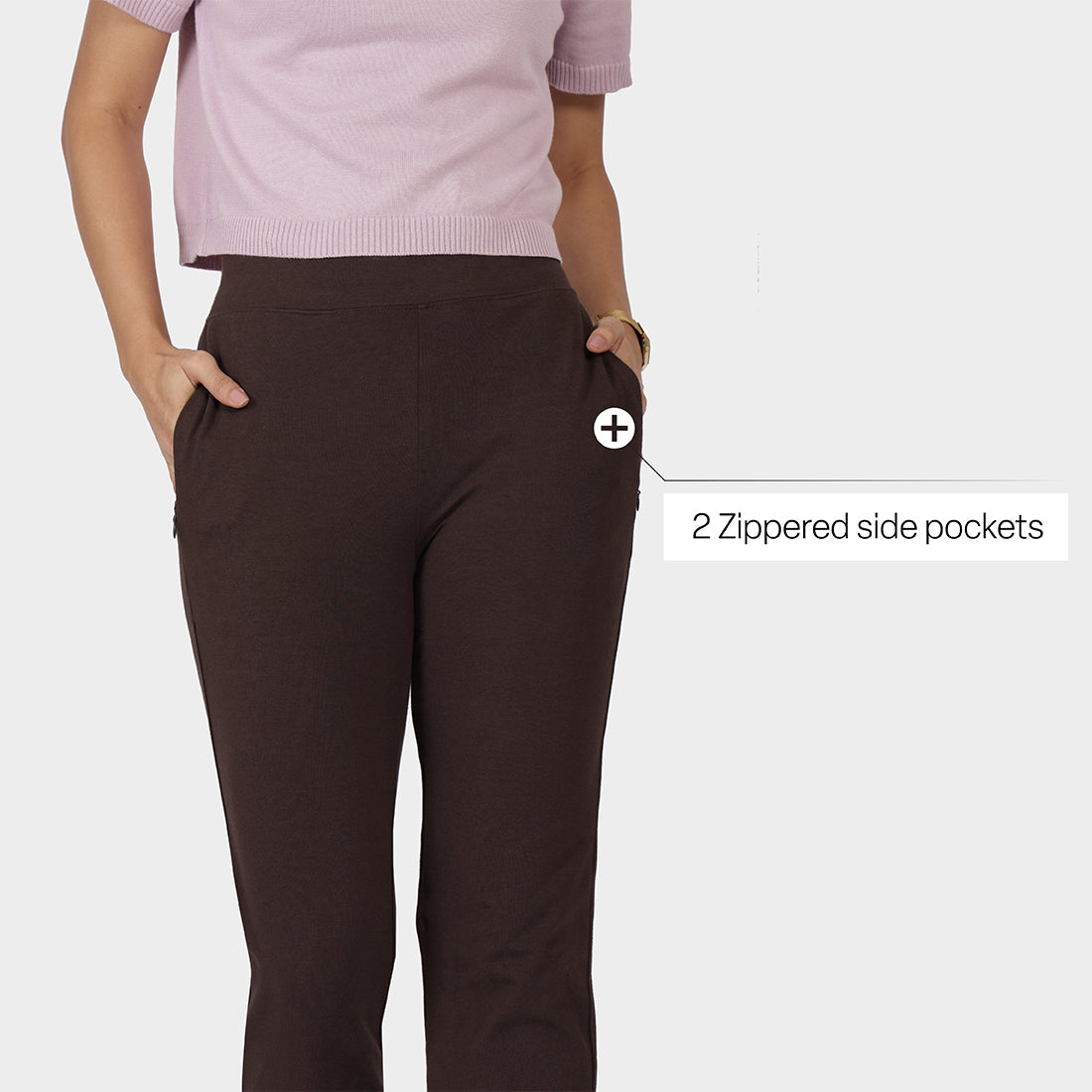 AM:PM Cotton Straight Pants