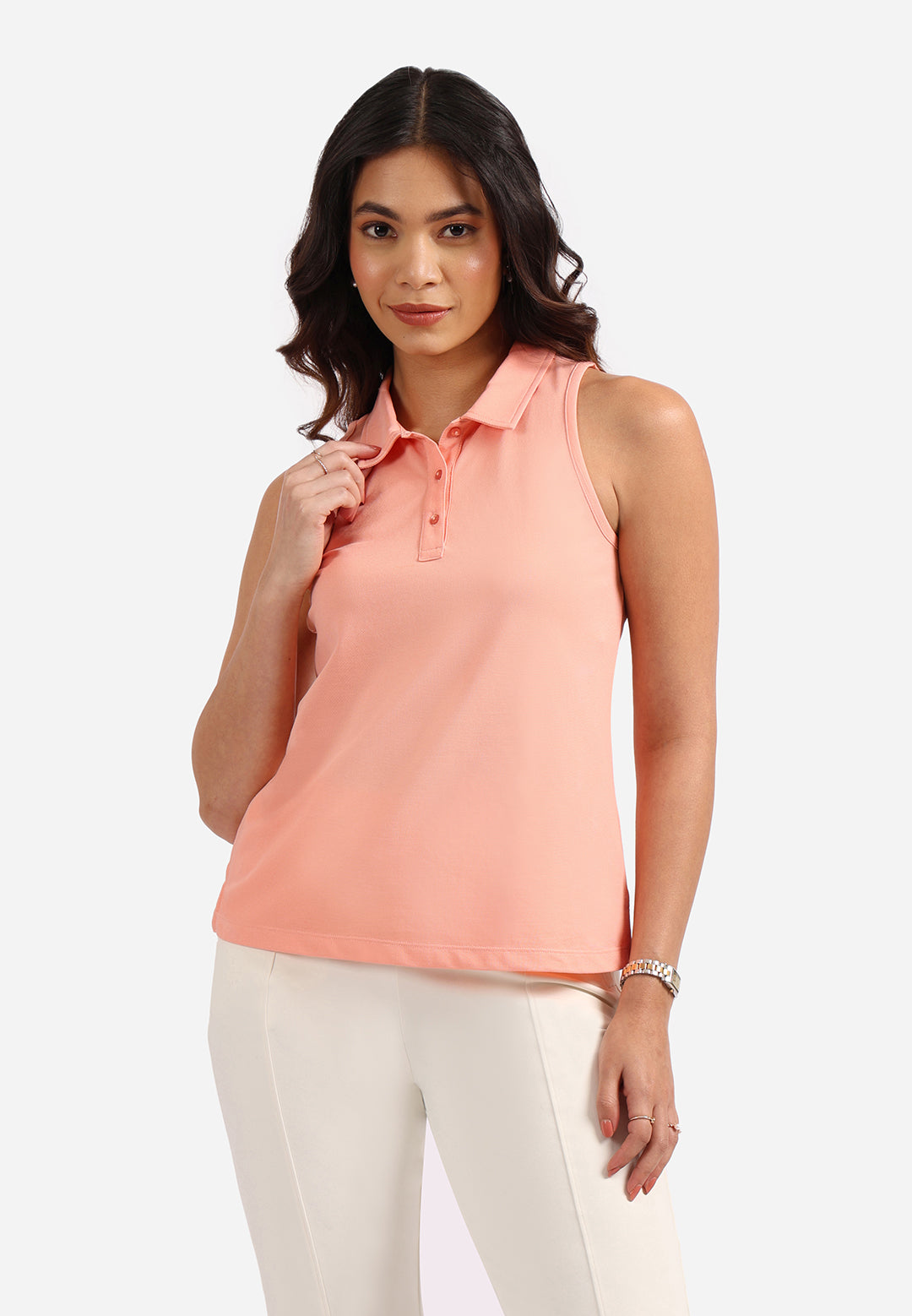 Classic Pique Polo - Sleeveless