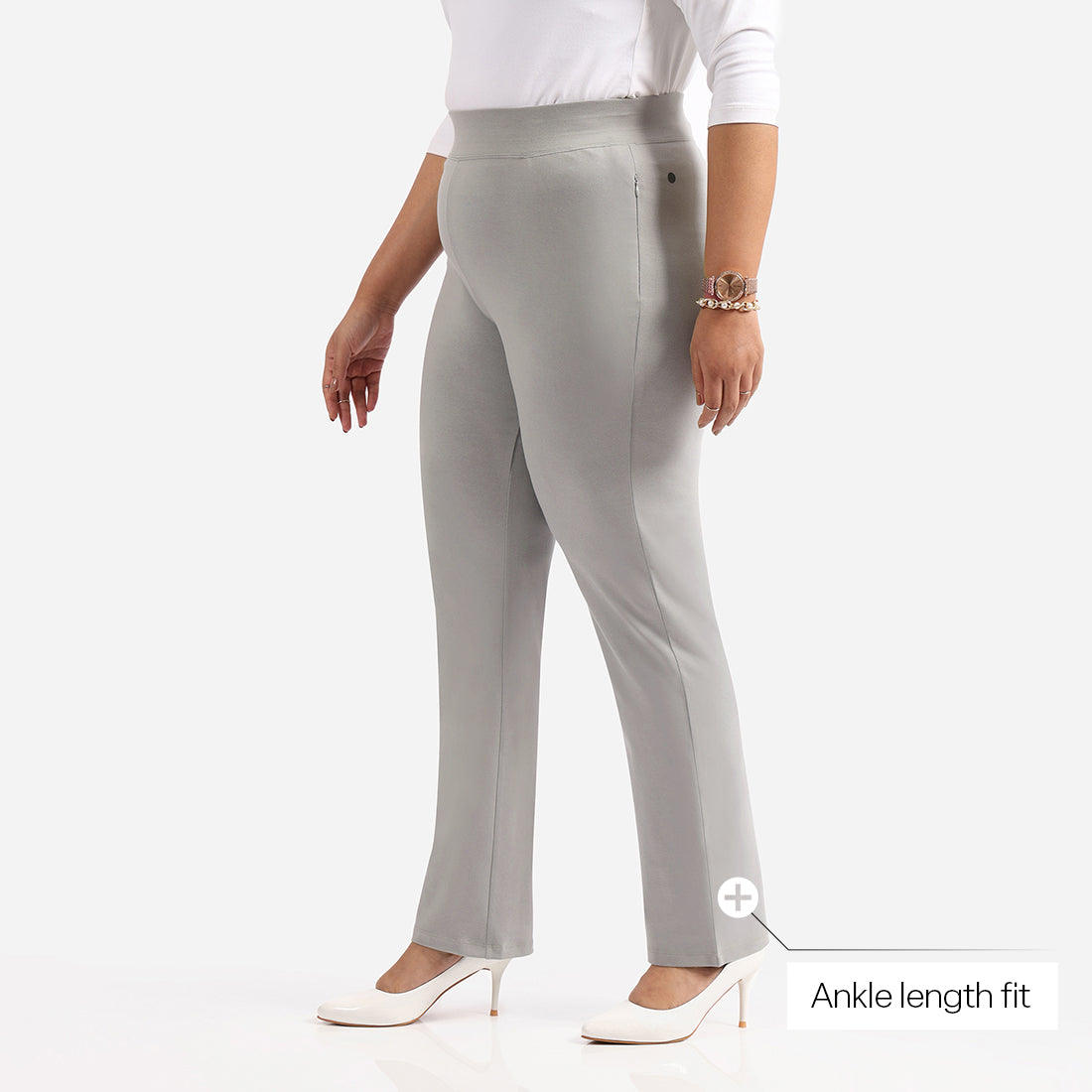 AM:PM Cotton Straight Pants