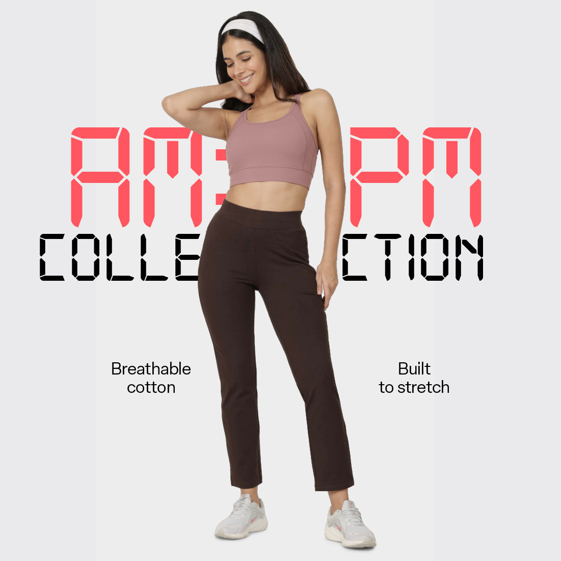 AM:PM Cotton Straight Pants