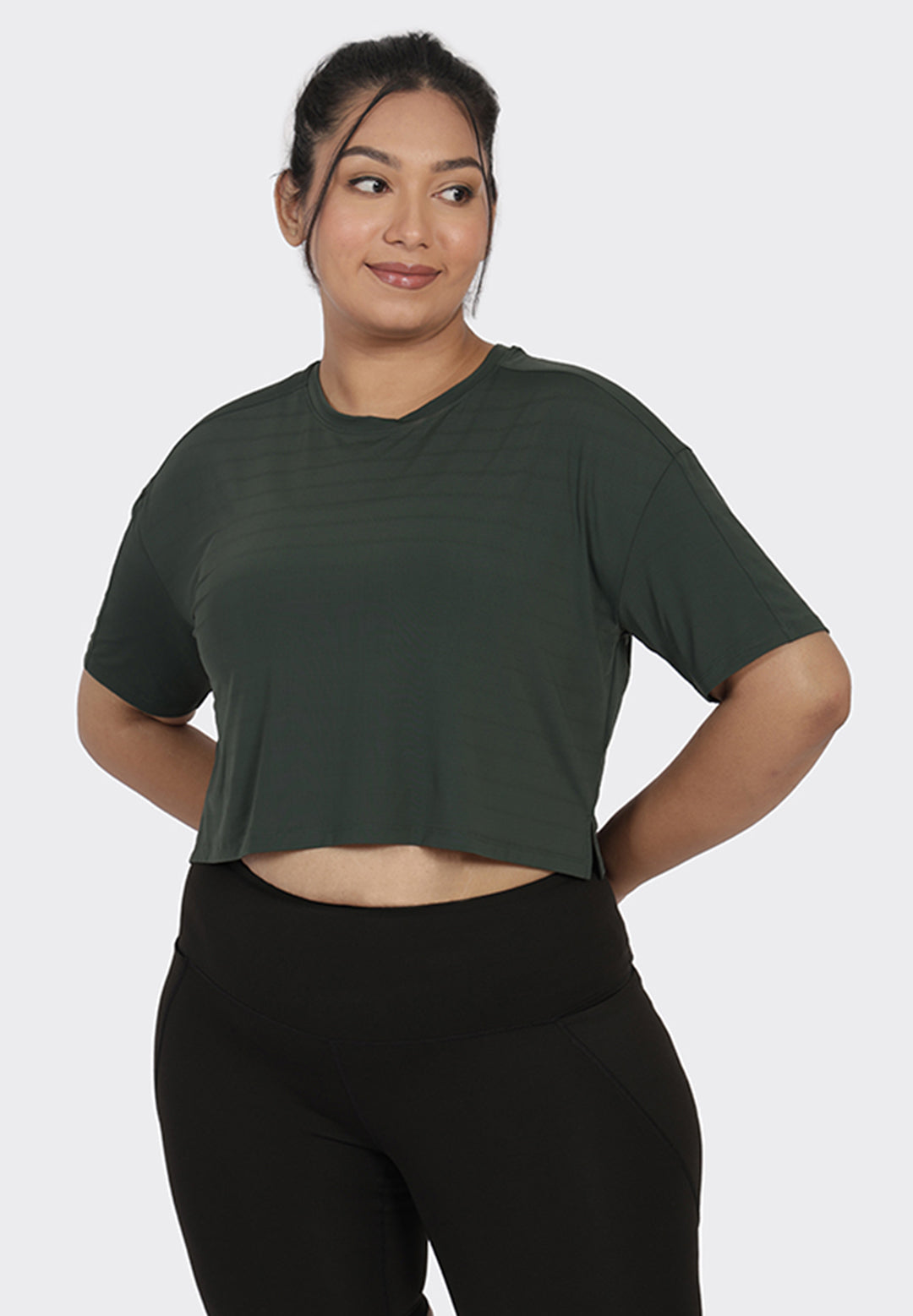 AeroCool™ Training - Mesh Boxy Crop